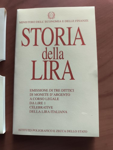Monete italia dittico - monete,