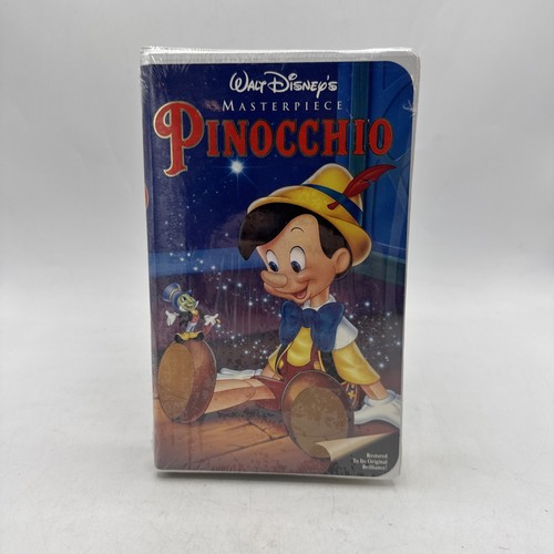 Pinocchio vhs disney video - pinocchio,