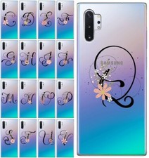CUSTODIA COVER MORBIDA TPU PER SAMSUNG GALAXY NOTE 10 / 10 PLUS LETTERE ALFABETO