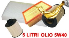 KIT 4 FILTRI TAGLIANDO OLIO