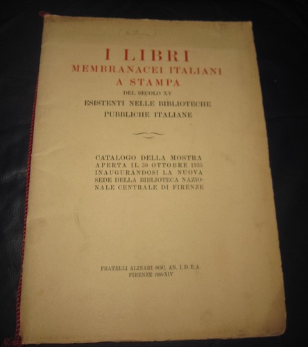 1935 libri membranecei - 1935,