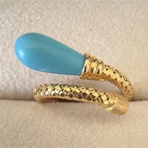 Anello avvolgente oro - anello,