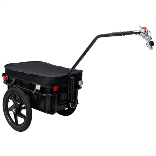 Rimorchio cargo bici con box - con,