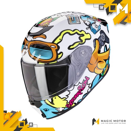 Casco moto integrale - , scorpion