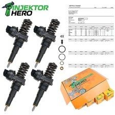 4x 0414720313 Bosch pompa ugello unità PDE VAG BLS BSU BXJ 1,9TDi 038130073BN