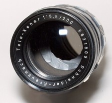 Schneider Kreuznach Tele-Xenar 5,5/200 incl. accessori