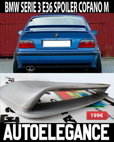 Spoiler posteriore cofano - m3,
