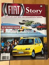 Fascicolo Booklet Fiat Story Collection 2° ed. 80 Fiat Cinquecento Sporting