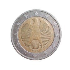 Moneta 2 Euro Commemorativa Germania 2002 – Aquila Araldica