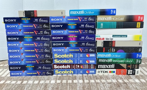 Lot vhs tape stock recorded - lot,