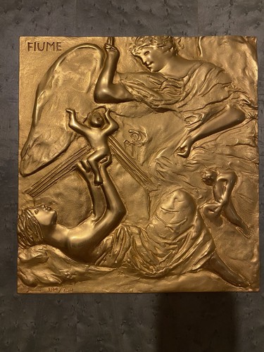 Salvatore fiume bronzo - salvatore, oro