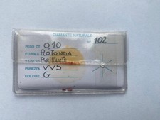 Diamante 0,10 gr purezza VVS