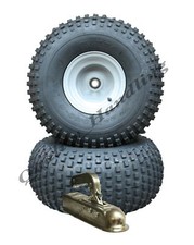Kit Rimorchio ATV - Rimorchio Quad - Ruote Con Cuscinetti + Gancio, 310Kg