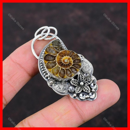 Pendente fiore argento