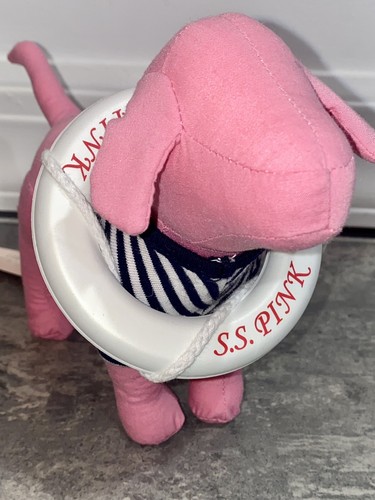 Peluche cane rosa pois - pois, 9”