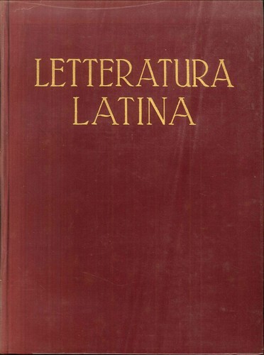Letteratura latina vol la - letteratura,