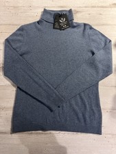 Maglione Dolcevita 100% Puro Cashmere Donna Mark Adam TG. L Cachemire Kasimir