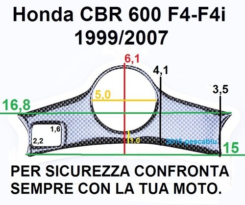 Adesivo honda cbr - 600, f4