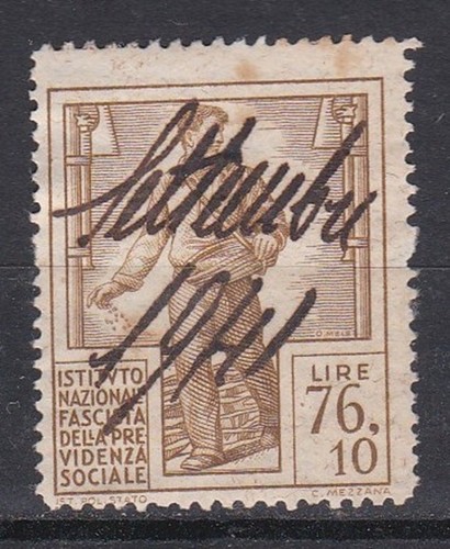 Italia 1941 marca da - 1941, bollo