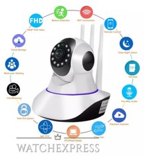 Telecamera IP WiFi 1080 HD Visione Notturna Audio Bidirezionale Controllo da APP