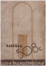 Fiat balilla 508 uso e - c,