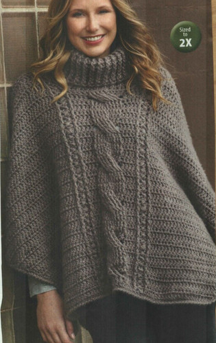 Twister poncho taglie donna - 2,