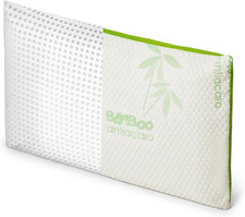 EPSELIA Cuscino Guanciale Letto per Dormire Memory Foam Rivestimento BAMBU’ BIO,