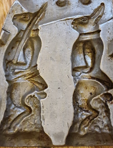 Antico coniglio storico - antico,