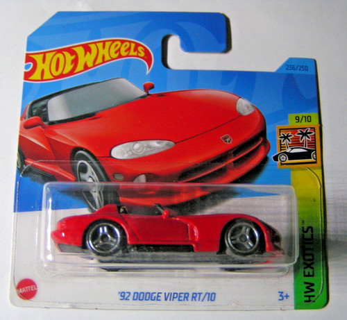 Hot wheels dodge viper rt - hot, rt-10