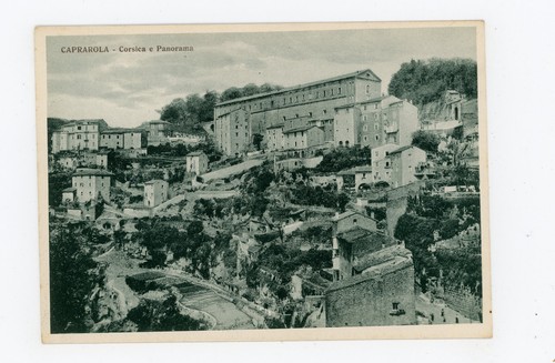 Cartolina caprarola - caprarola,