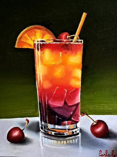 Dipinto una tequila con - di,