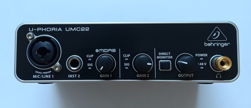 Behringer phoria umc22 - behringer,
