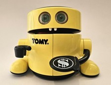 Vintage Tomy Mr. Money Automatic Bank Robot 1980s 