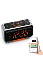  Radio Sveglia iTOMA Con Controllo Tramite App, Bluetooth, Radio FM