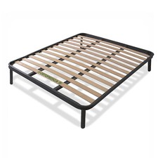 Dormiland - RETE LETTO ORTOPEDICA A 13 DOGHE IN LEGNO E STRUTTURA IN ACCIAIO