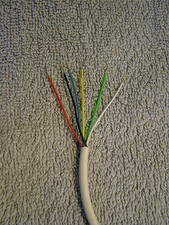 Cavo allarme 6 core. Bianco