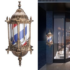 Luce palo barbiere strisce