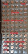 EURO SPAGNA , GIRO COMPLETO  1 - 2 - 5 CENTESIMI EURO DAL 1999 AL 2023 FDC