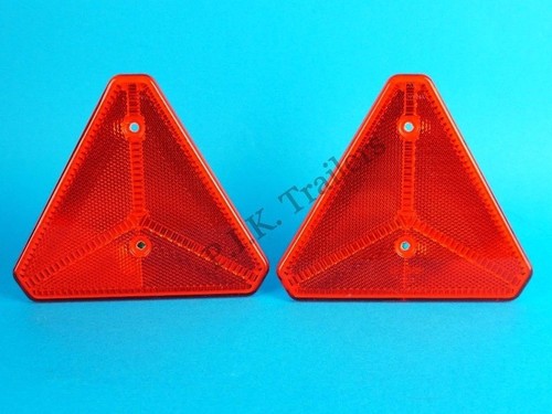 Riflettori triangolo rosso - 2,