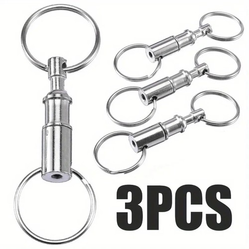 3pcsdetachable key rings - key,