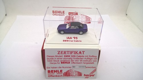 Herpa bmw 325i cabrio e36 - herpa,