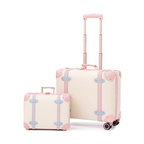 Set bagagli vintage con - vintage,