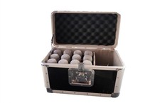 Valigetta con 12 microfoni