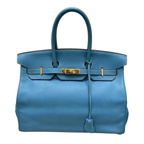 Hermes birkin blue fjord - hermes, 35