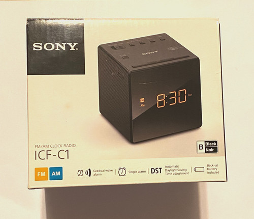 Radio orologio sony cube - orologio, am/fm