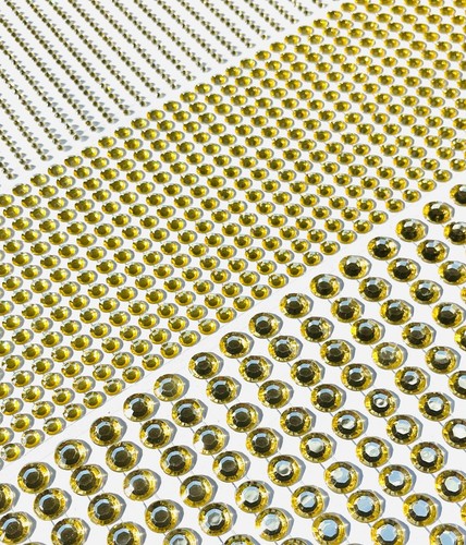 10mm strass adesivi fogli - 2+6+10mm,