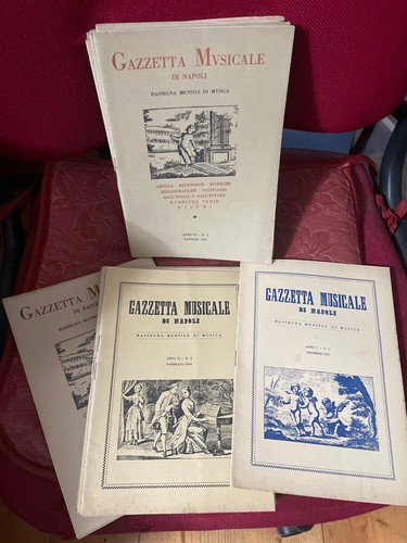 Gazzetta musicale napoli - napoli,