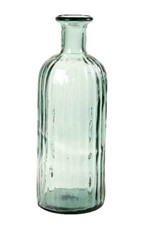 BOTTIGLIA FIORI VASO VETRO