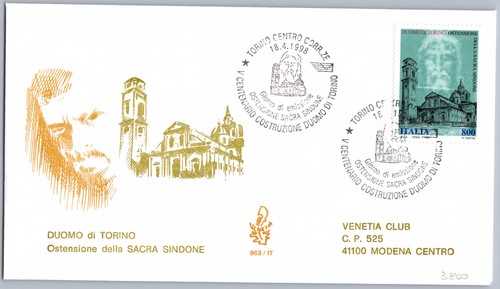 Italia fdc torino duomo sacra - duomo,