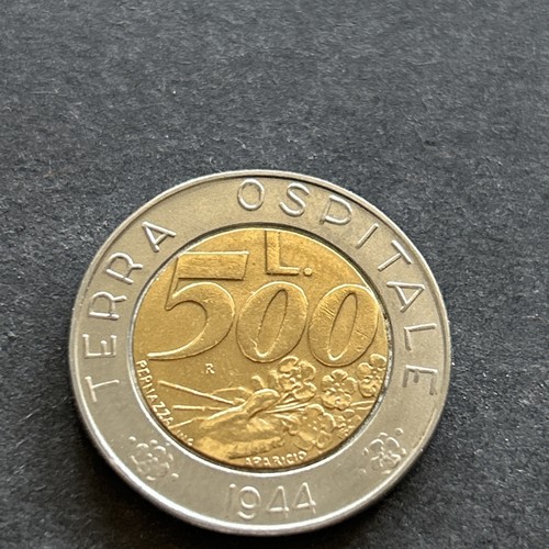 Moneta 500 lire san - 500, di